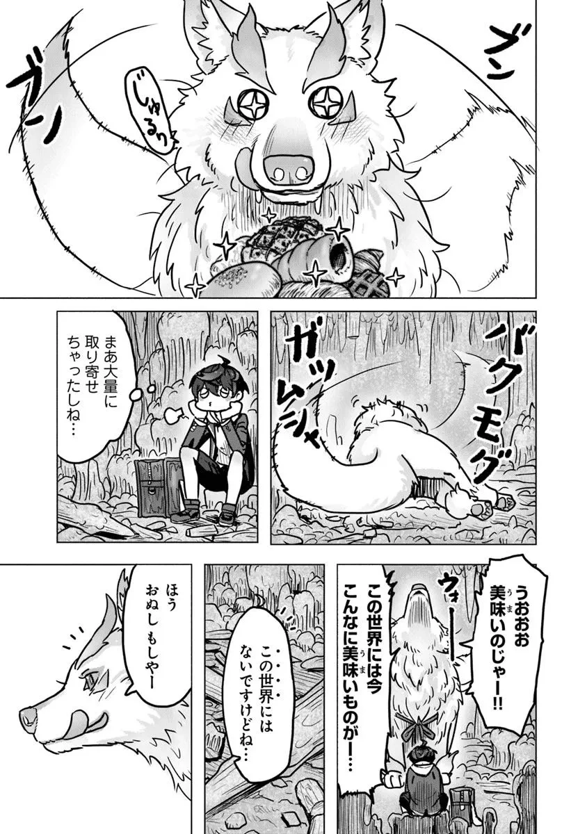カバンの勇者の異世界のんびり旅 ～実は「カバン」は何でも吸収できるし、日本から何でも取り寄せができるチート武器でした～ 第2話 - 35