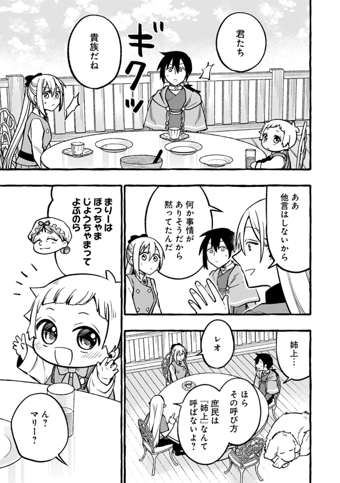 元貴族の四兄弟はくじけない!～ちびっ子だけどおっきなもふもふと一緒に大切な家族をまもるのら!～ 第5.1話 - 17