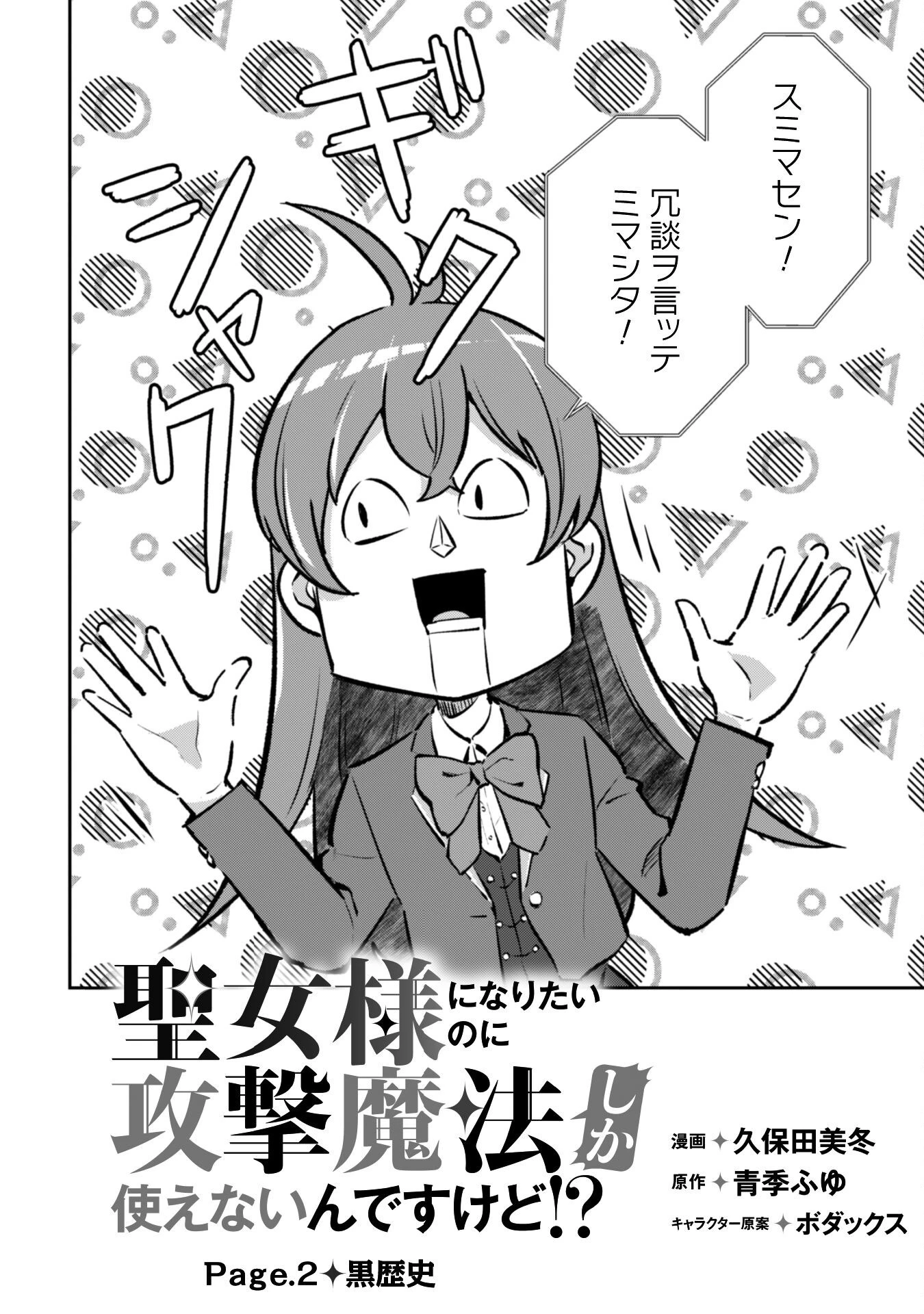 聖女様になりたいのに攻撃魔法しか使えないんですけど！？ 第2話 - 3