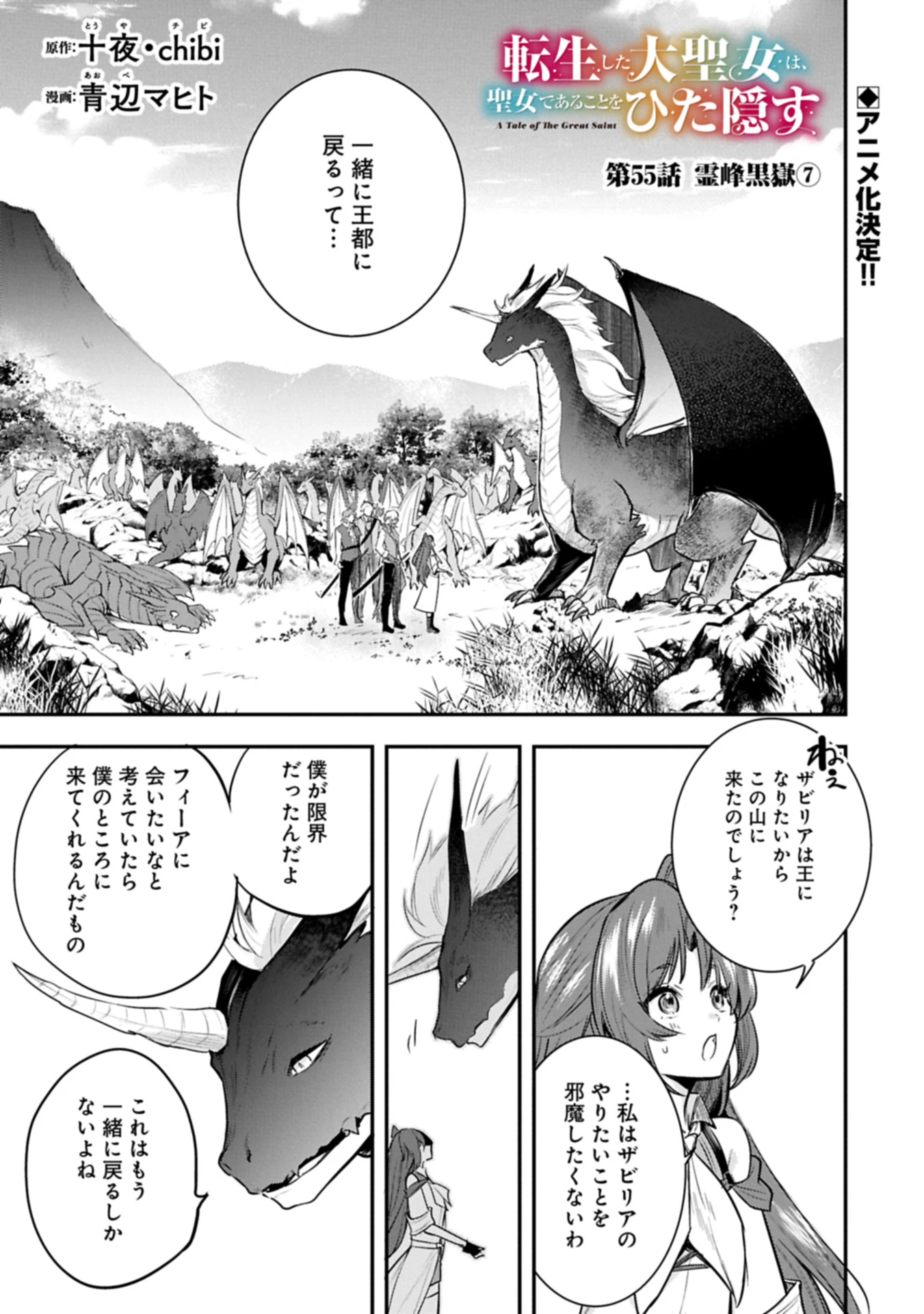 転生した大聖女は、聖女であることをひた隠す 第55話 - 1
