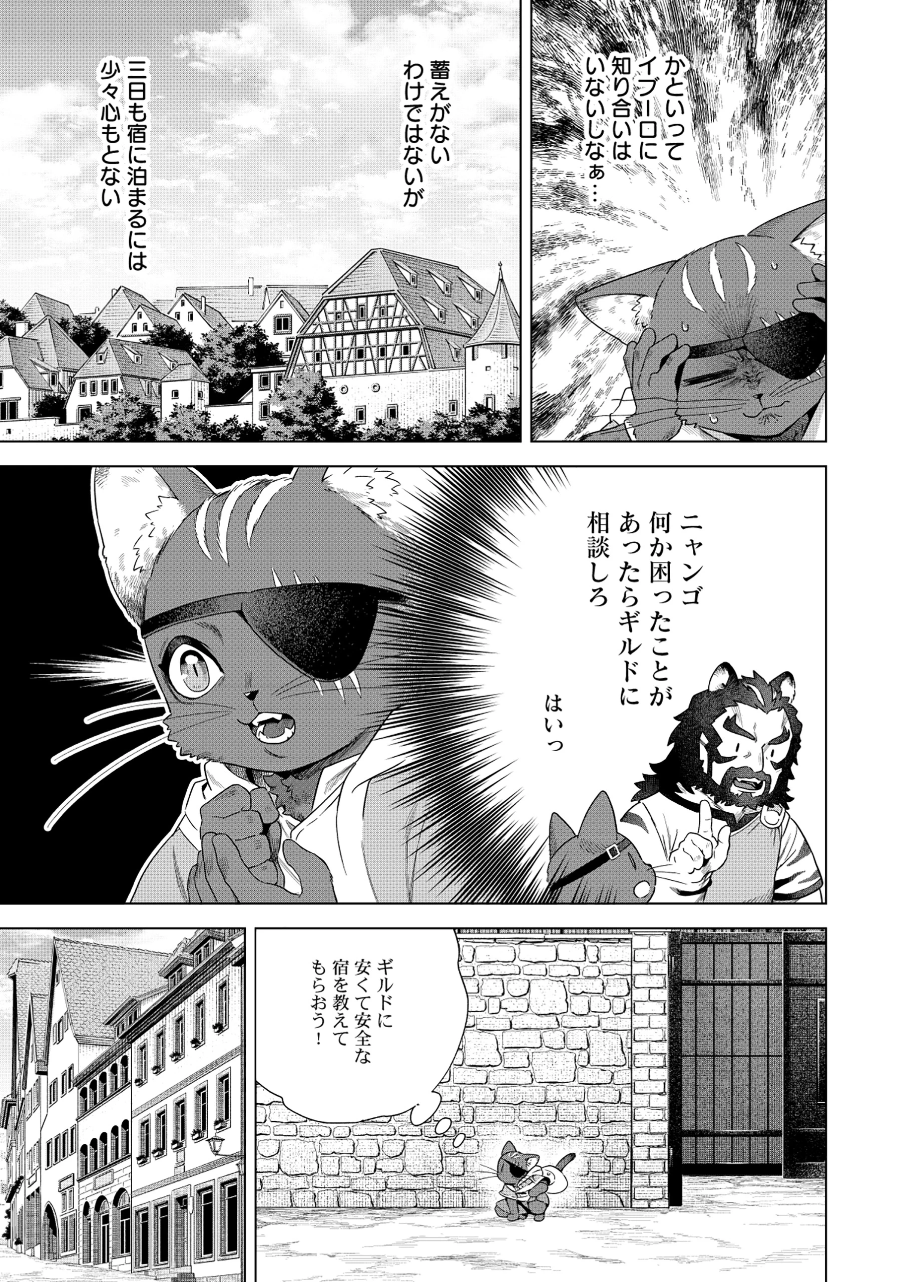 黒猫ニャンゴの冒険リブート レア属性を引き当てたので、気ままな冒険者を目指します 第1話 - 25