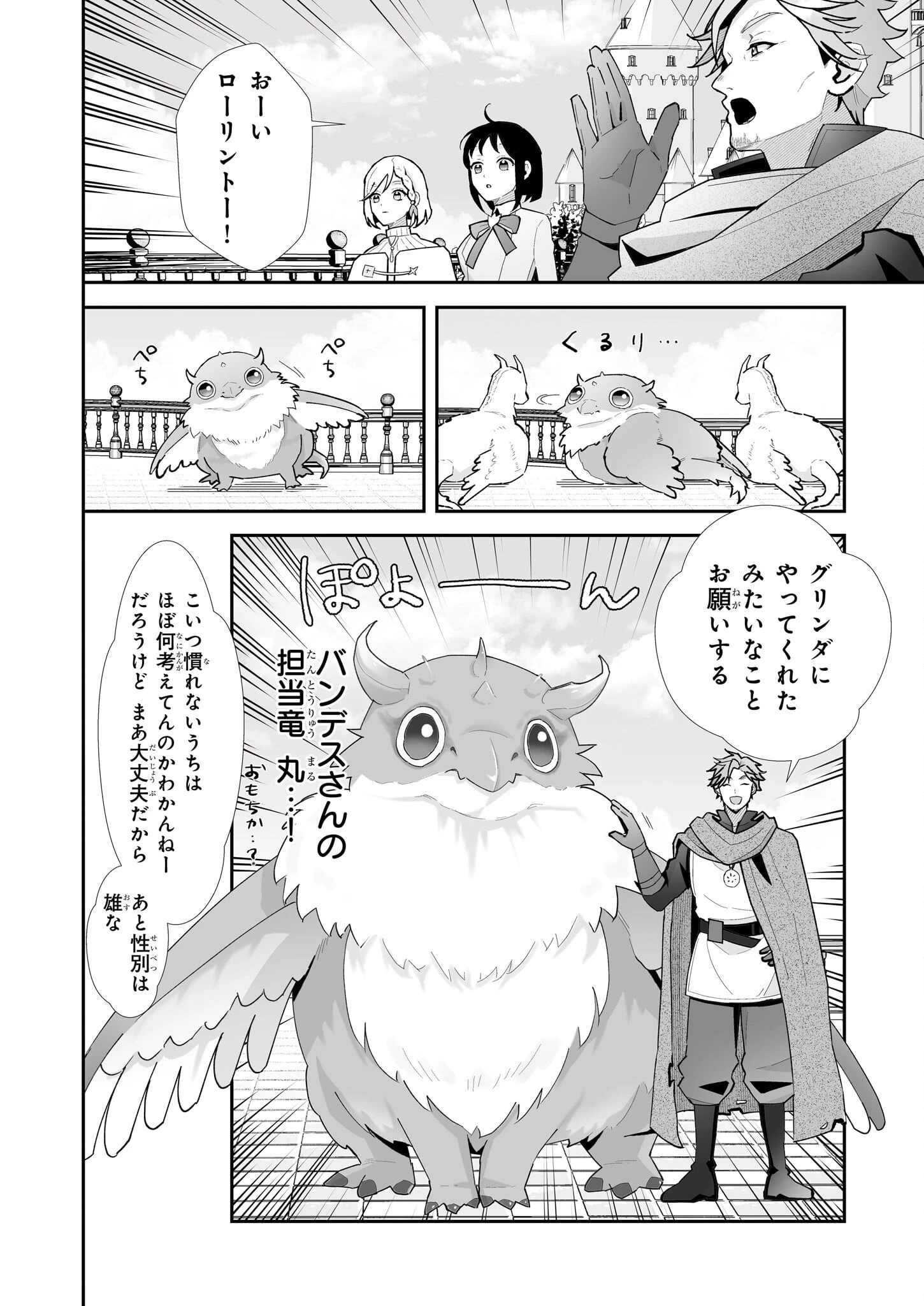 お疲れアラサーは異世界でもふもふドラゴンと騎士の世話をしています 第4話 - 18