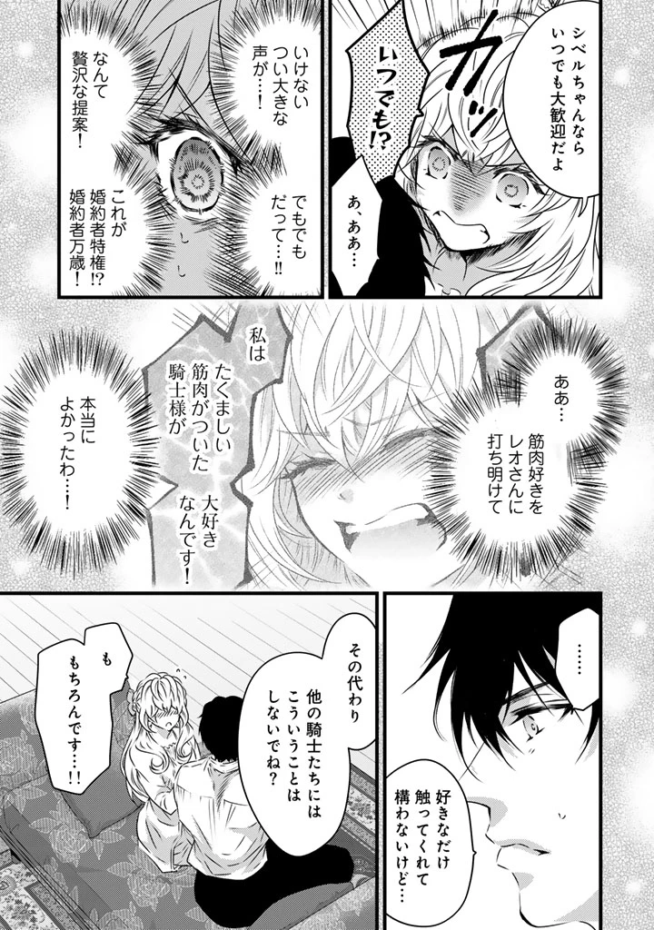 追放された騎士好き聖女は今日も幸せ 真の聖女らしい義妹をいじめたという罪で婚約破棄されたけど、憧れの騎士団の寮で働けることになりました！ 第21話 - 3