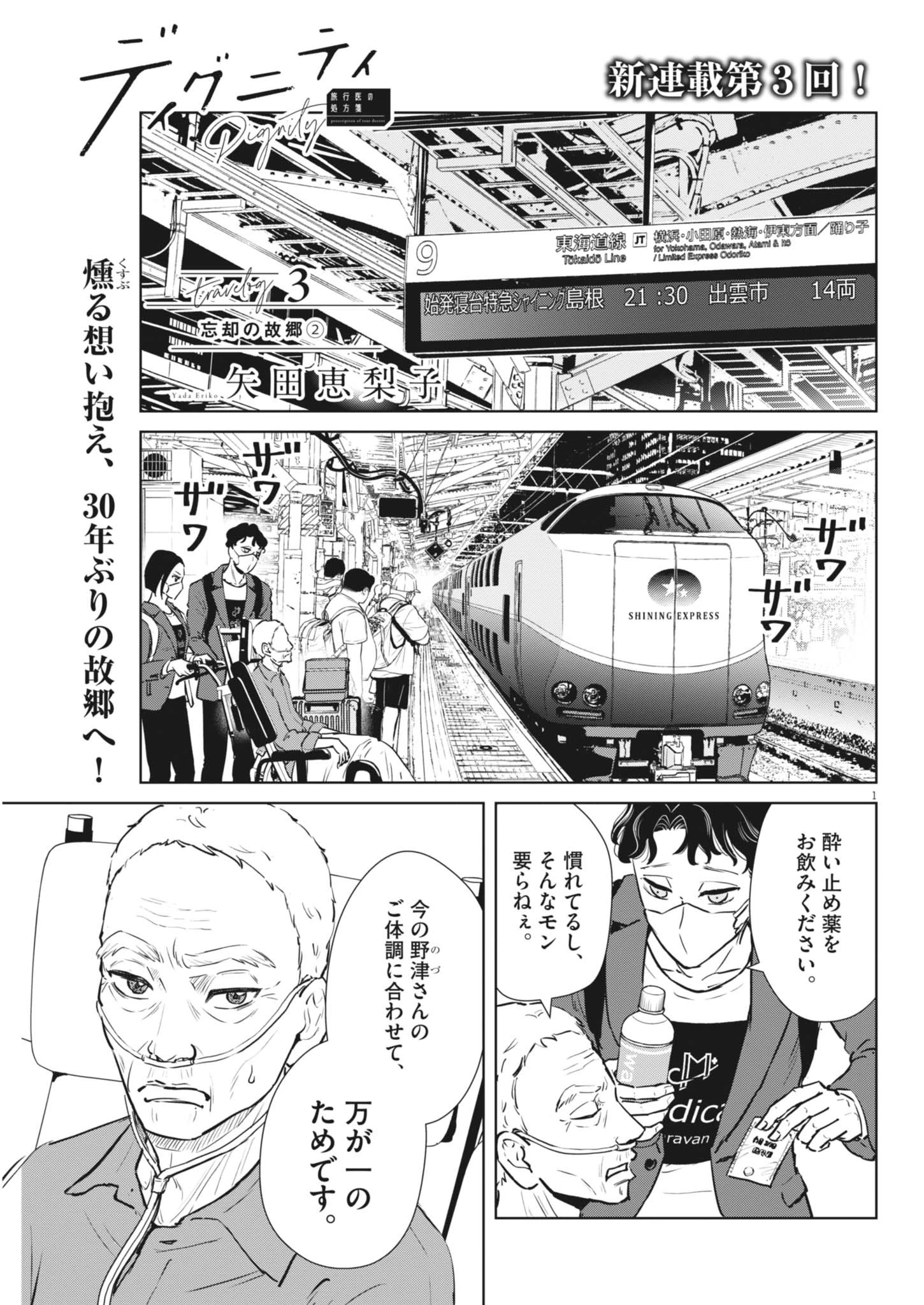 ディグニティ －旅行医の処方箋－ 第3話 - 1
