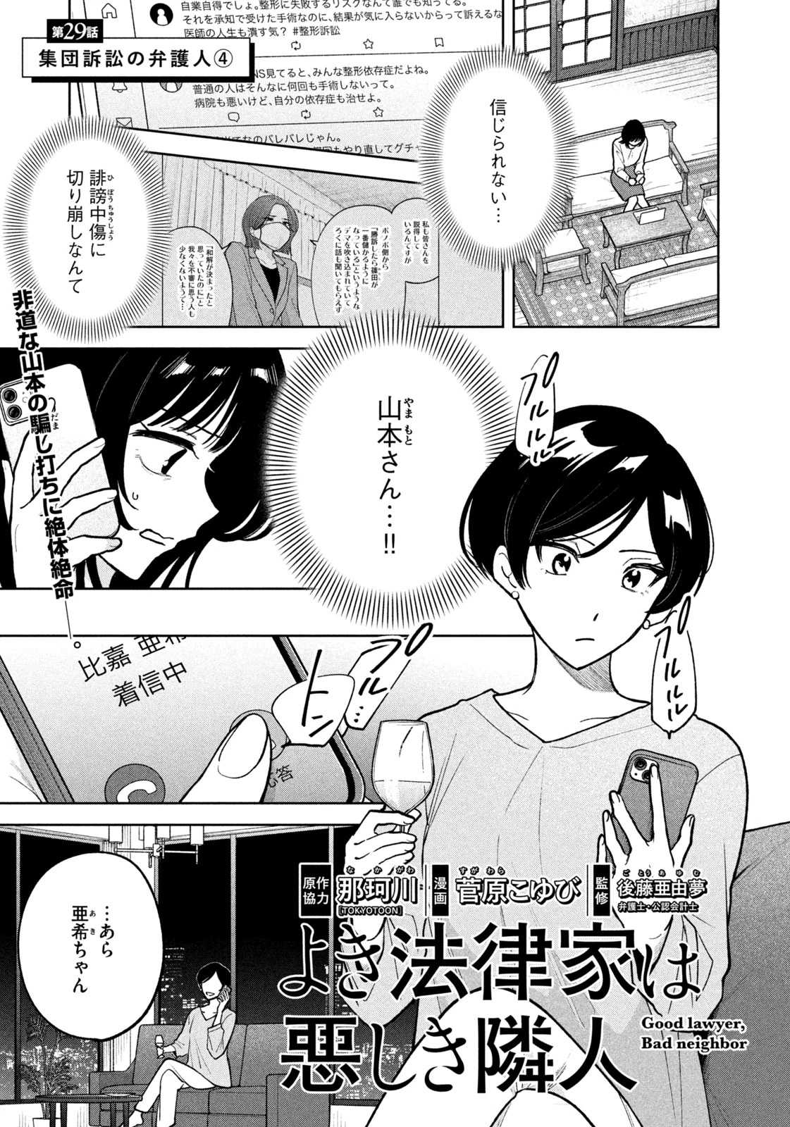 よき法律家は悪しき隣人 第29話 - 1