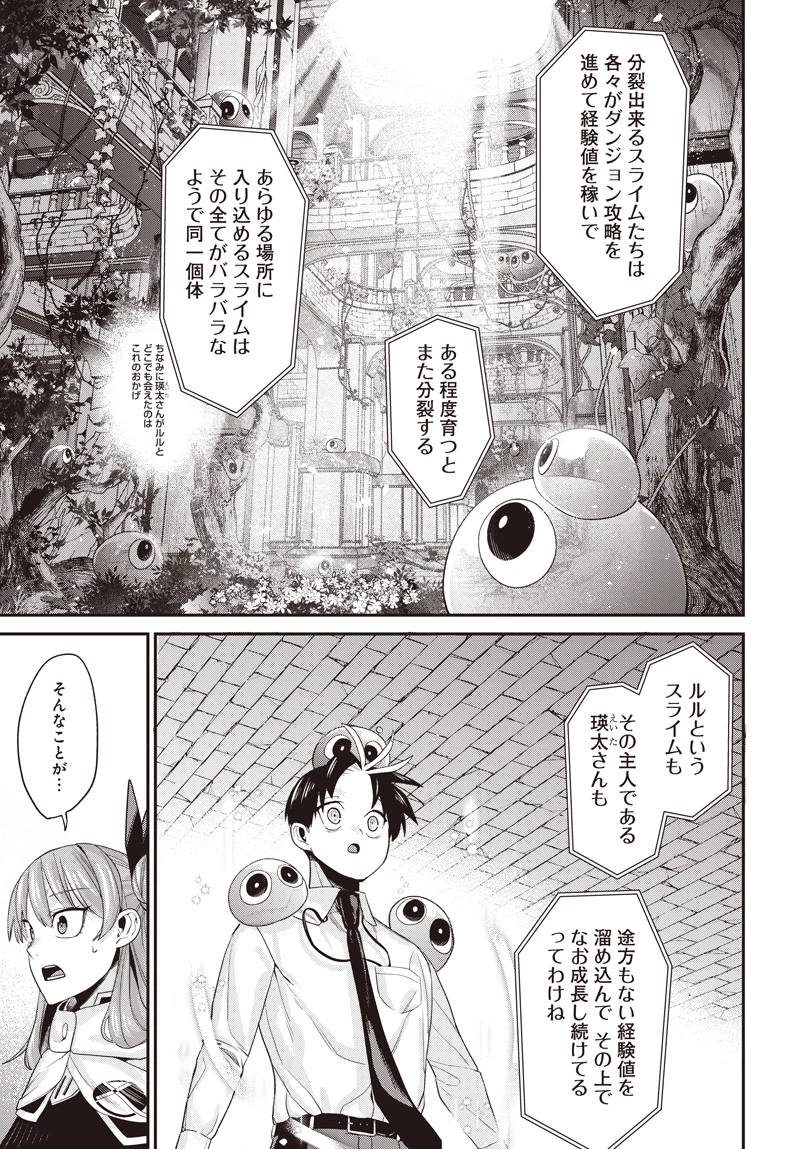 社畜テイマー、可愛いスライムのおかげで無自覚なまま無双する～うっかり国内トップの配信に映り込んで最強がバレました～ 第5.1話 - 19