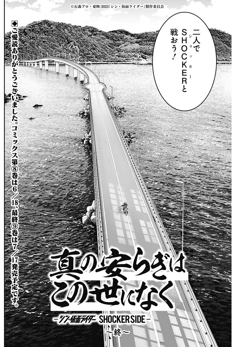 真の安らぎはこの世になく -シン・仮面ライダー SHOCKER SIDE- 第87話 - 18