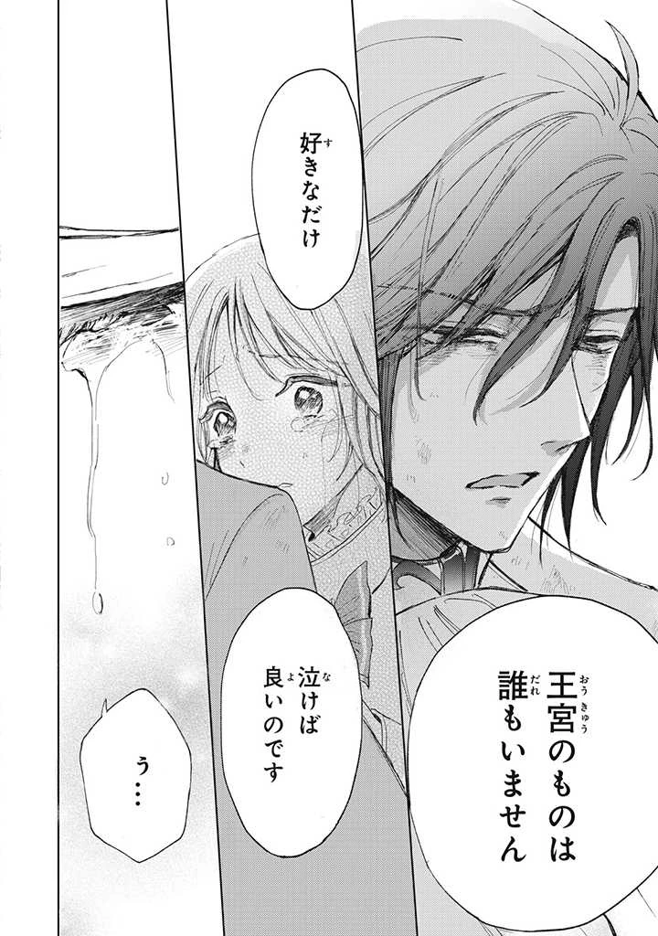 王妃様は離婚したい～異世界から聖女様が来たので、もうお役御免ですわね？～ 第10.2話 - 10