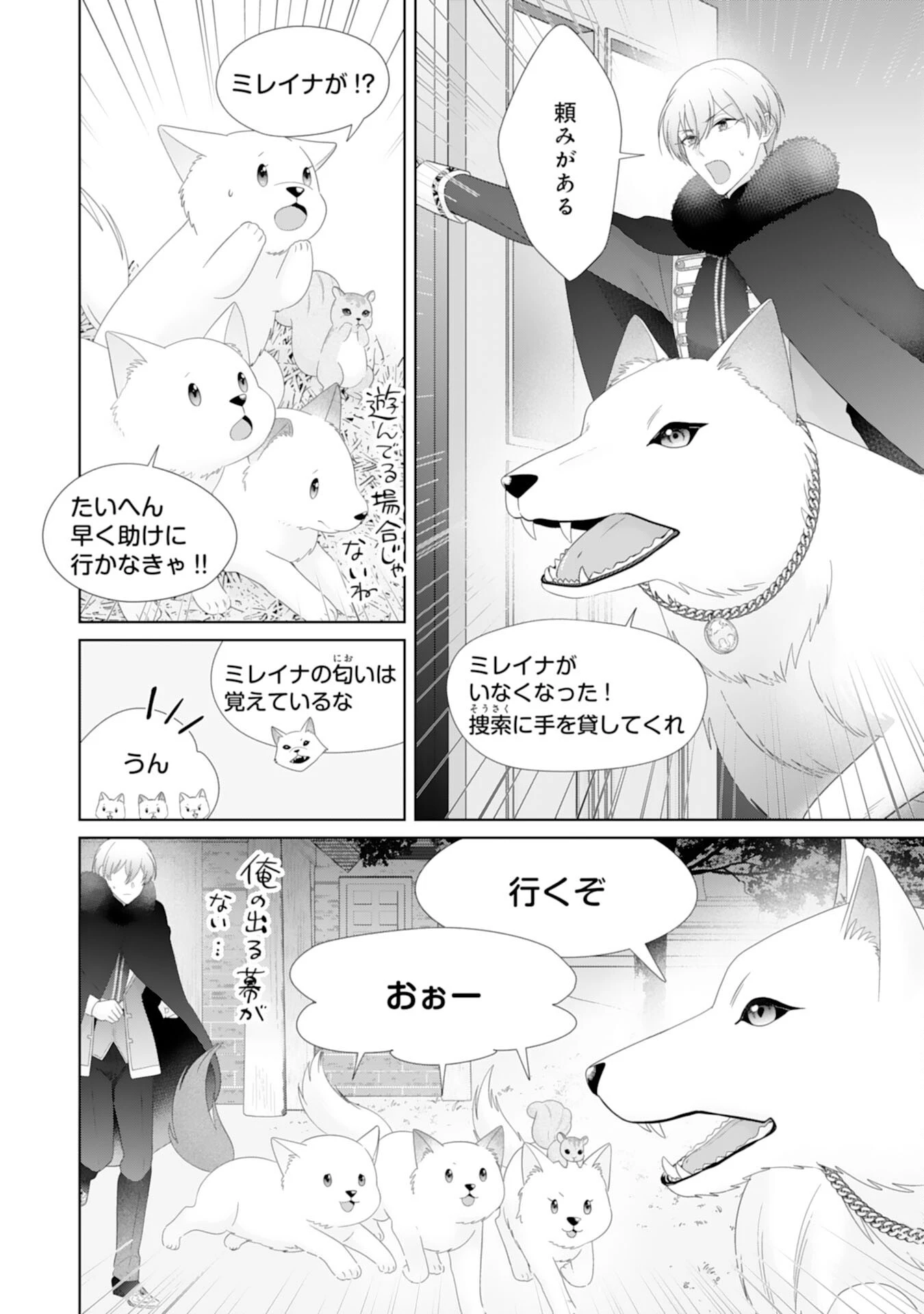 竜王陛下のもふもふお世話係～転生した平凡女子に溺愛フラグが立ちました～ 第14話 - 28