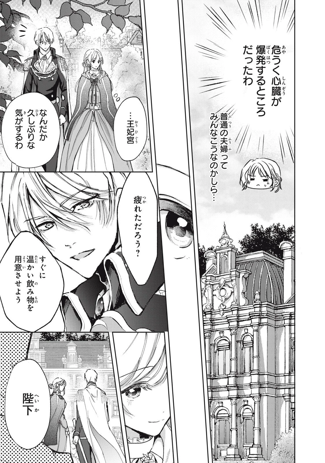 王妃様は離婚したい～異世界から聖女様が来たので、もうお役御免ですわね？～ 第20.2話 - 7