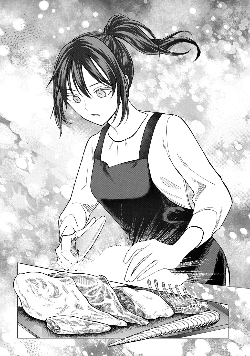 巻き込まれて召喚された限界OL、ギルド所属の【魔物解体嬢】として奮闘中 THE COMIC 第1話 - 48