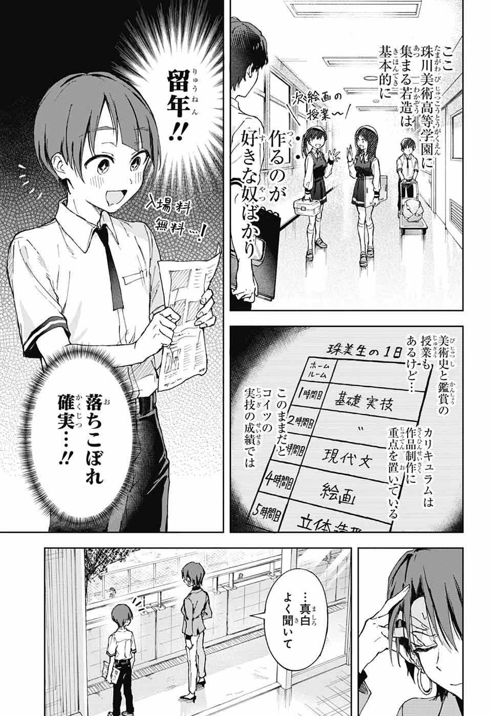 無料漫画（漫画）mangakoma - manga1001 - 漫画ロウ, mangaraw, manga raw, manga1001, manga1000, 漫画raw, 漫画ばんく, 無料 漫画, 漫画 無料, 漫画ロウ | : ましろくんの補講アトリエ 第1話 8