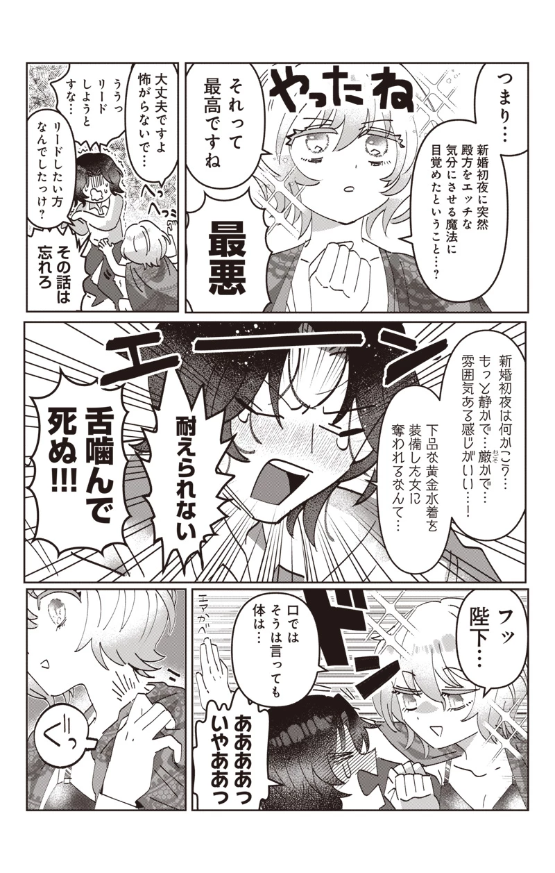 政略結婚で嫁いできた姫君がやる気あり過ぎて引く 第1話 - 15