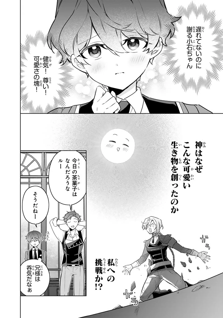 岩石乙女と小石ちゃん〜軍人令嬢は幼馴染が可愛すぎて瀕死です〜 第4.1話 - 4