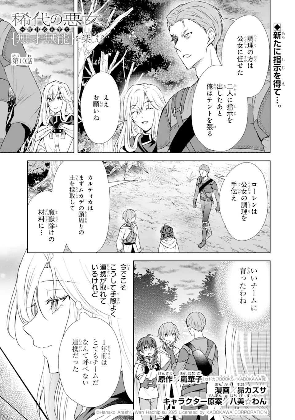 稀代の悪女、三度目の人生で【無才無能】を楽しむ 第10話 - 1