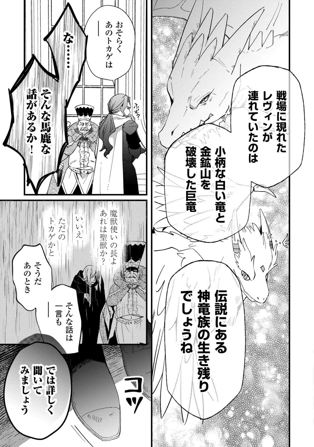 トカゲ（本当は神竜）を召喚した聖獣使い、竜の背中で開拓ライフ 第17話 - 21