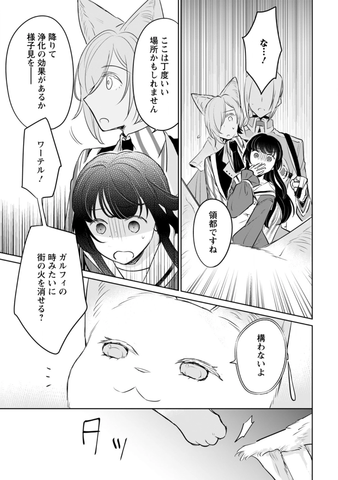 聖女じゃないと追放されたので、もふもふ従者(聖獣)とおにぎりを握る 第43.3話 - 6