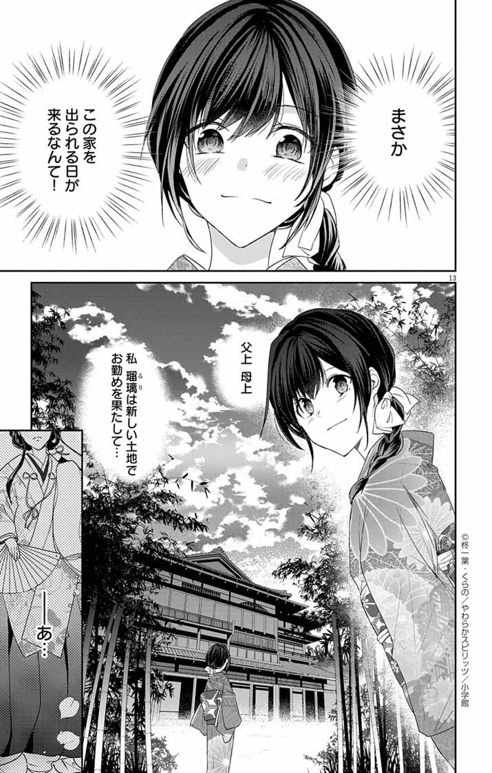 帝都の隠し巫女 ～式神付き没落令嬢は、あやかしが視えない陰陽師の使用人になる～ 第7話 - 12