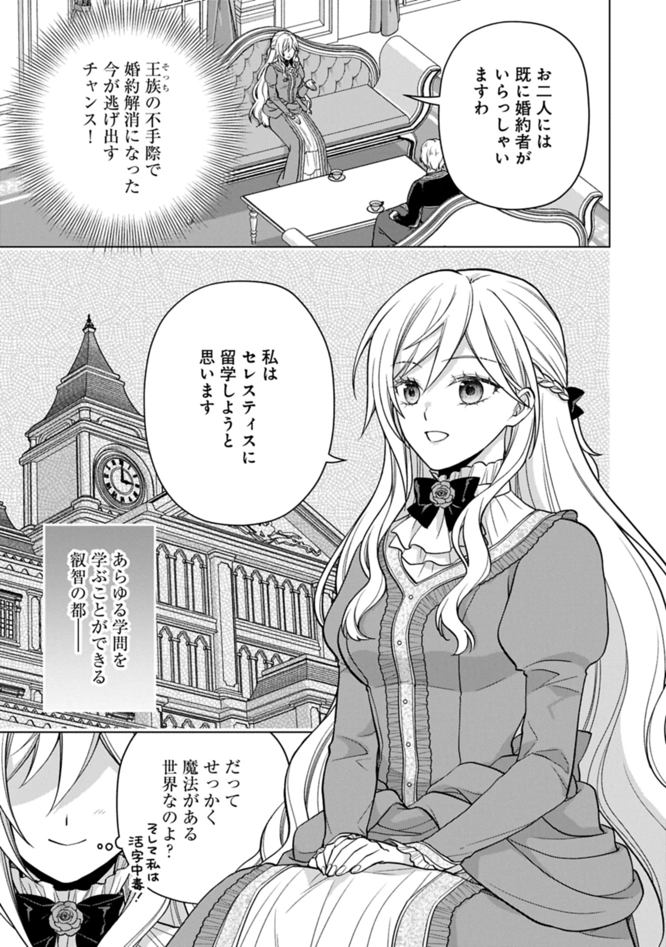 婚約解消のち、お引越し。セイラン・リゼルの気ままで優雅な生活。～才色兼備の転生令嬢は前世チートで自由を満喫します～ 第1話 - 11