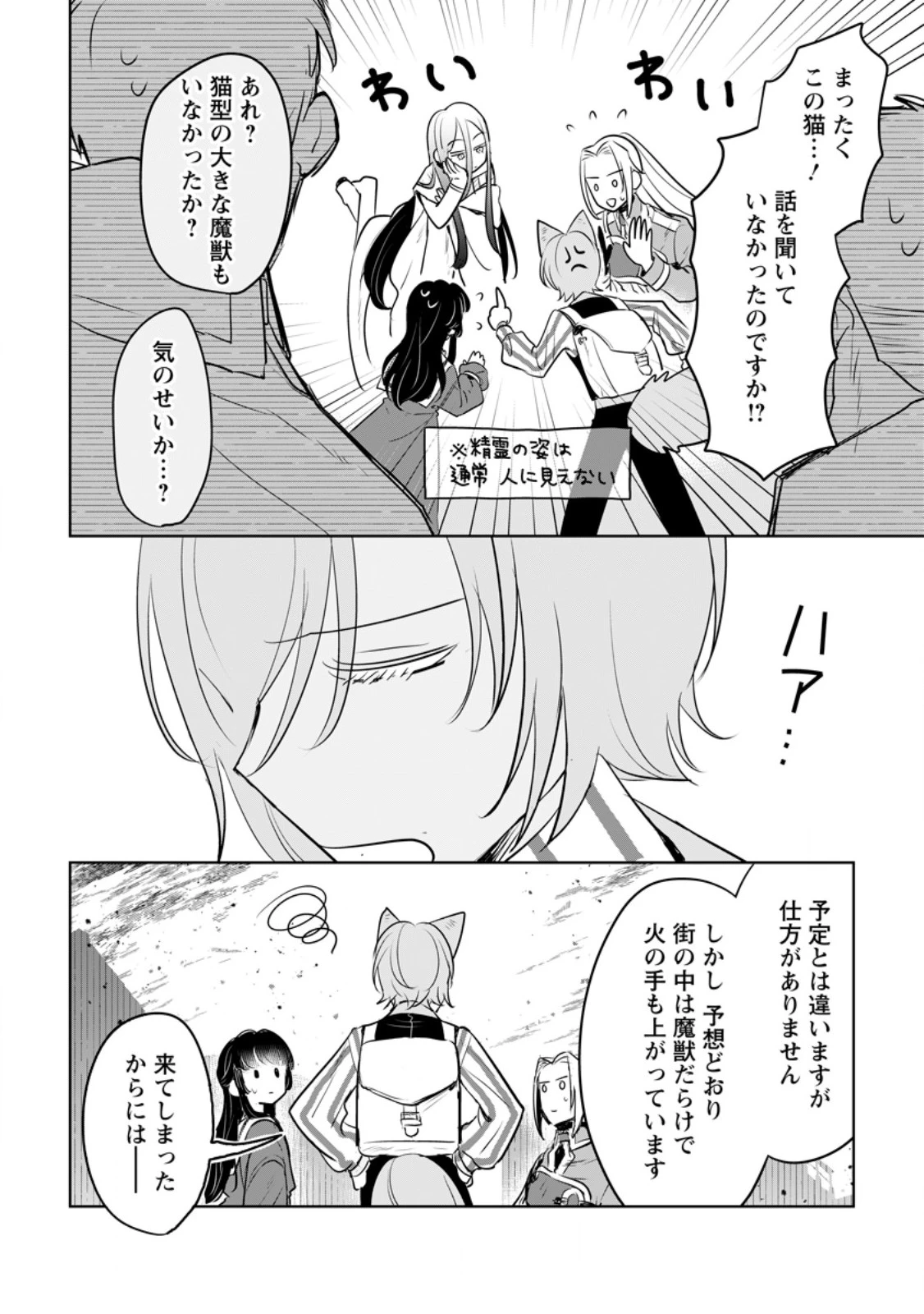 聖女じゃないと追放されたので、もふもふ従者(聖獣)とおにぎりを握る 第44.1話 - 4