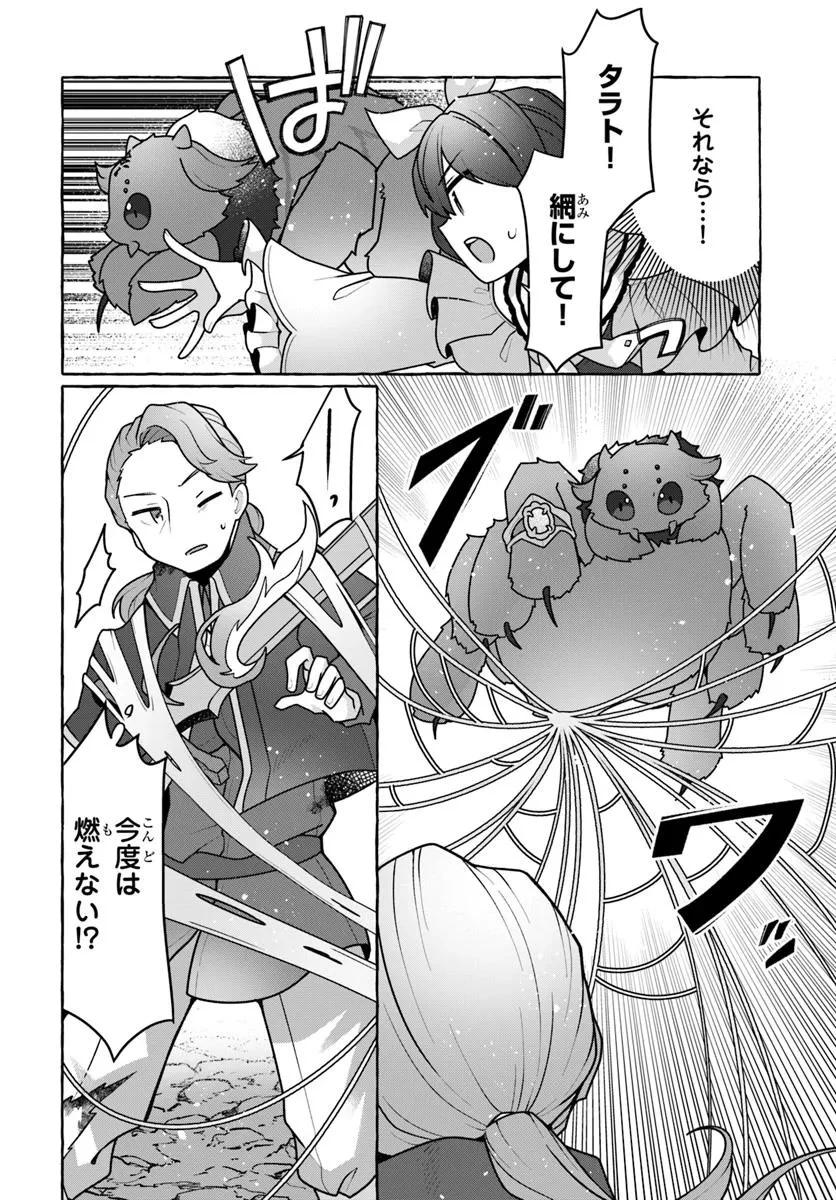 私、蜘蛛なモンスターをテイムしたので、スパイダーシルクで裁縫を頑張ります! 第5話 - 30