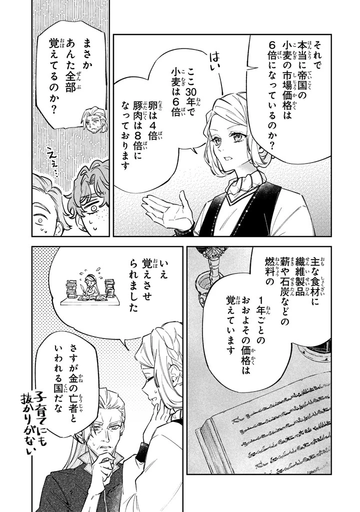 小国の侯爵令嬢は敵国にて覚醒する 第11.1話 - 13