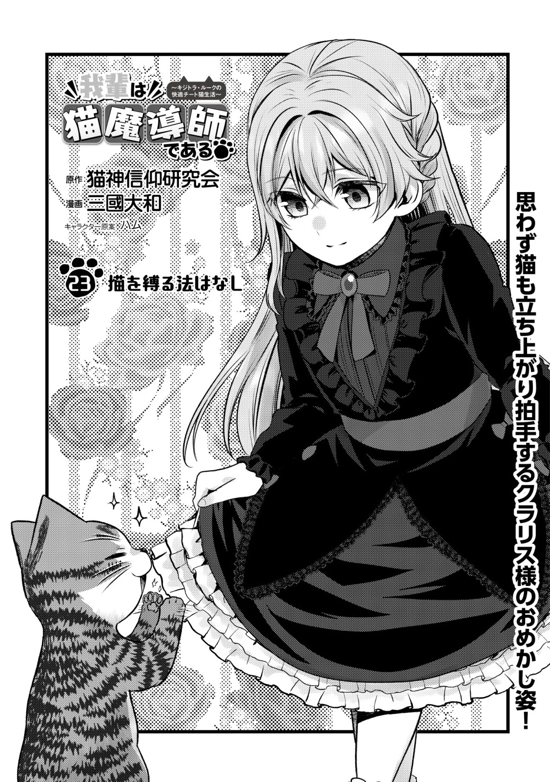 我輩は猫魔導師である～キジトラ・ルークの快適チート猫生活～ 第23話 - 1