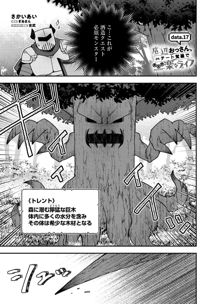 底辺おっさん、チート覚醒で異世界楽々ライフ 第17話 - 1