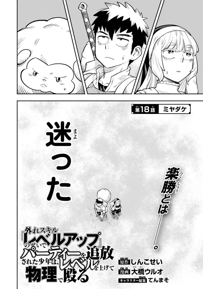 外れスキル『レベルアップ』のせいでパーティーを追放された少年は、レベルを上げて物理で殴る 第18.1話 - 4