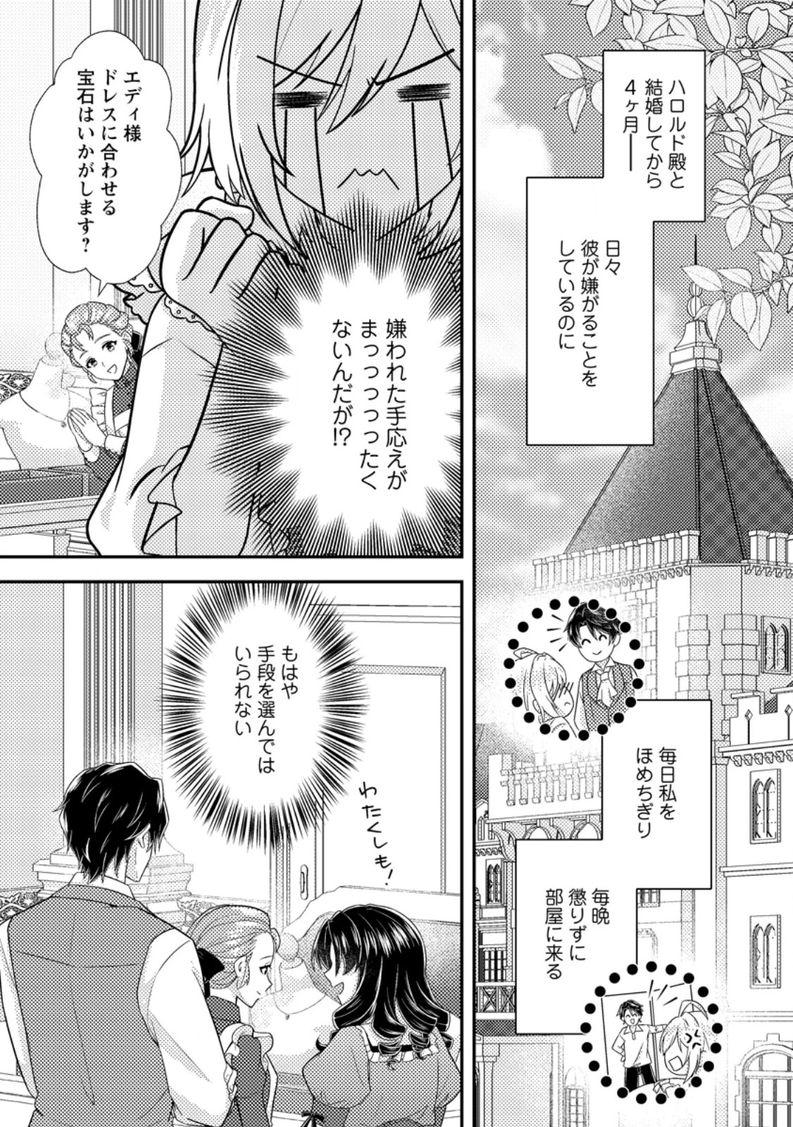 男装王女の悪妻計画～旦那様がぜんぜん離婚に応じてくれません～ 第6.1話 - 1