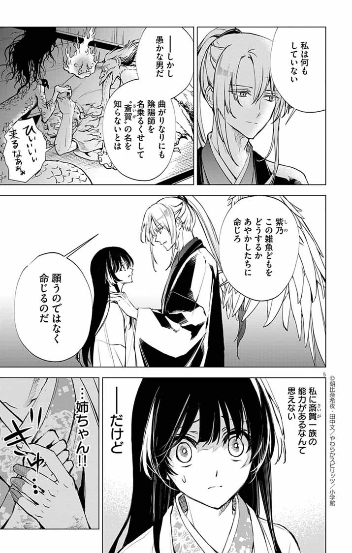 白天狗の贄嫁 ～毒持ちの令嬢はかりそめの妻となる～ 第5話 - 5