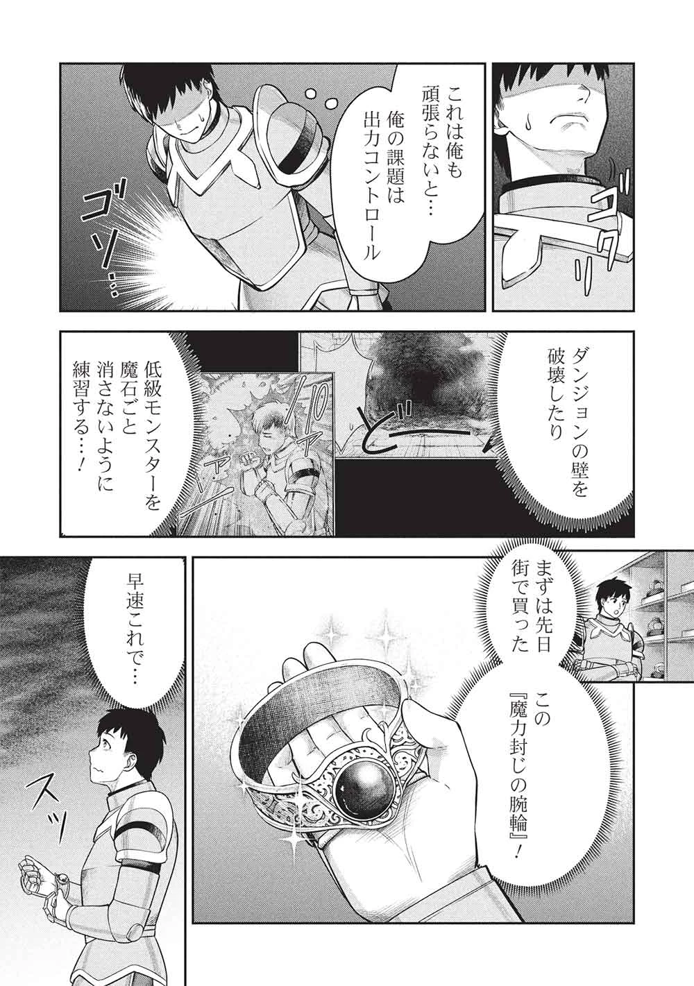 「門番やってろ」と言われ15年、突っ立ってる間に俺の魔力が9999（最強）に育ってました 第16話 - 5