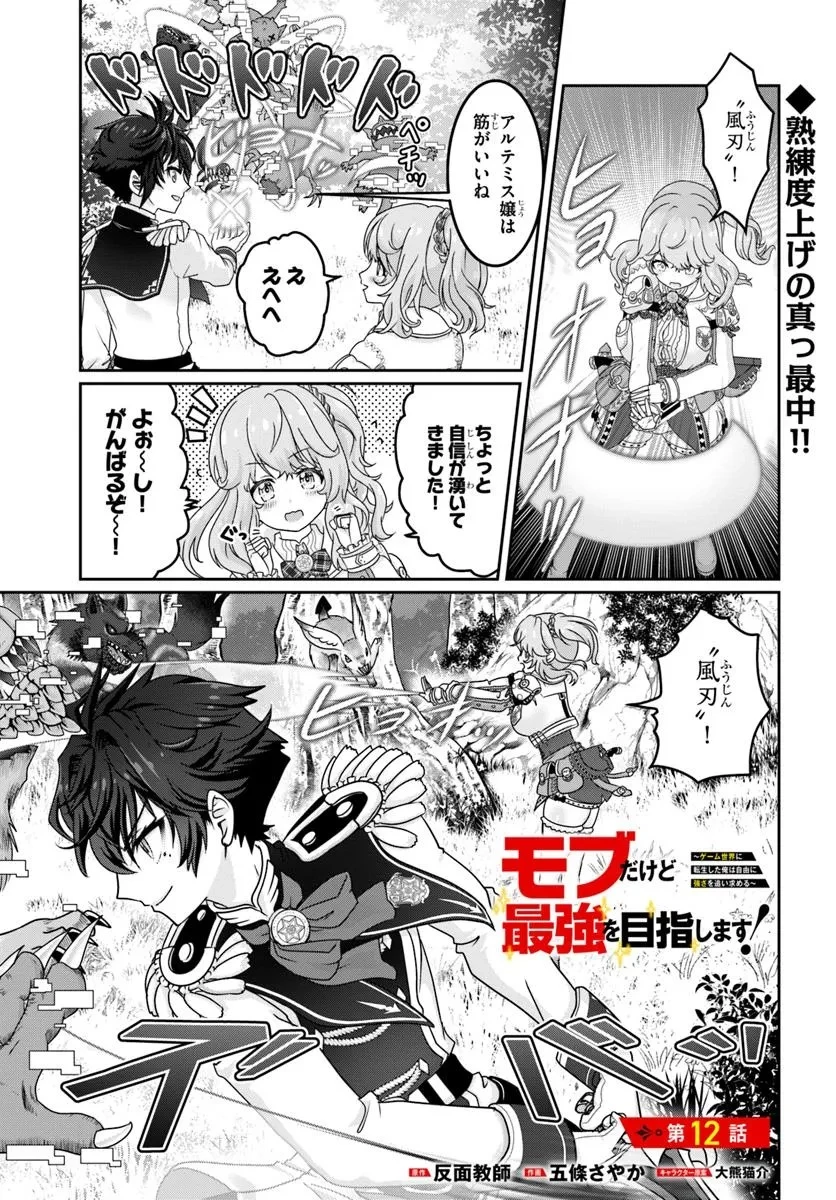 モブだけど最強を目指します！　～ゲーム世界に転生した俺は自由に強さを追い求める～ 第12.1話 - 1