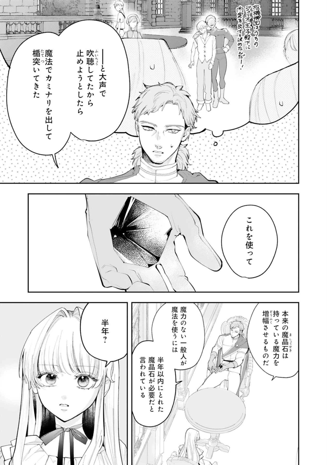黒騎士様から全力で溺愛されていますが、すごもり聖女は今日も引きこもりたい！ 第11話 - 3