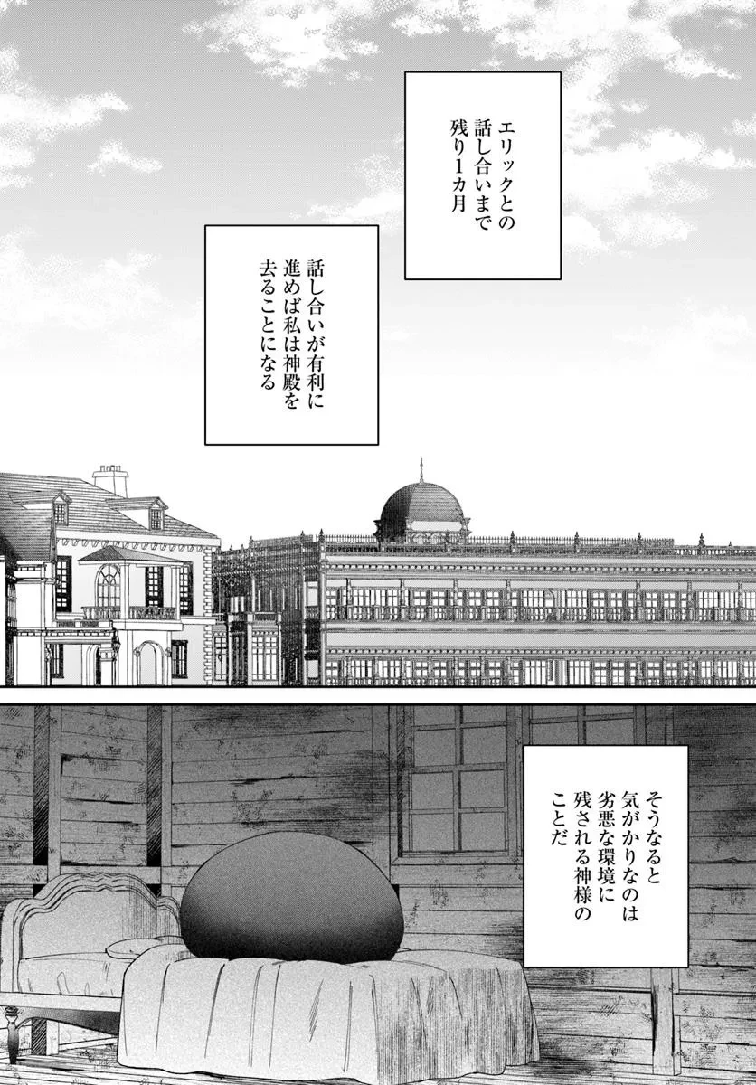 聖女様に醜い神様との結婚を押し付けられました 第19.5話 - 2