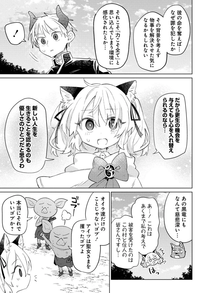 猫耳少女は森でスローライフを送りたい ～もふもふは所望しましたが、聖女とか王子様とかは注文外です～ 第14.2話 - 2