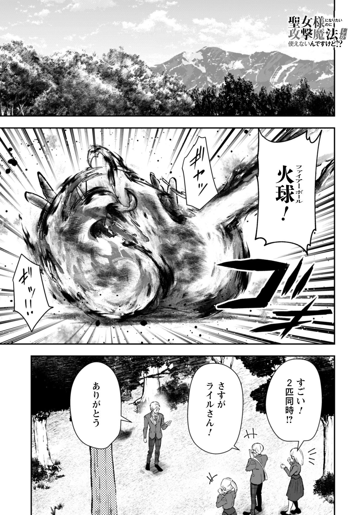 聖女様になりたいのに攻撃魔法しか使えないんですけど！？ 第5話 - 2