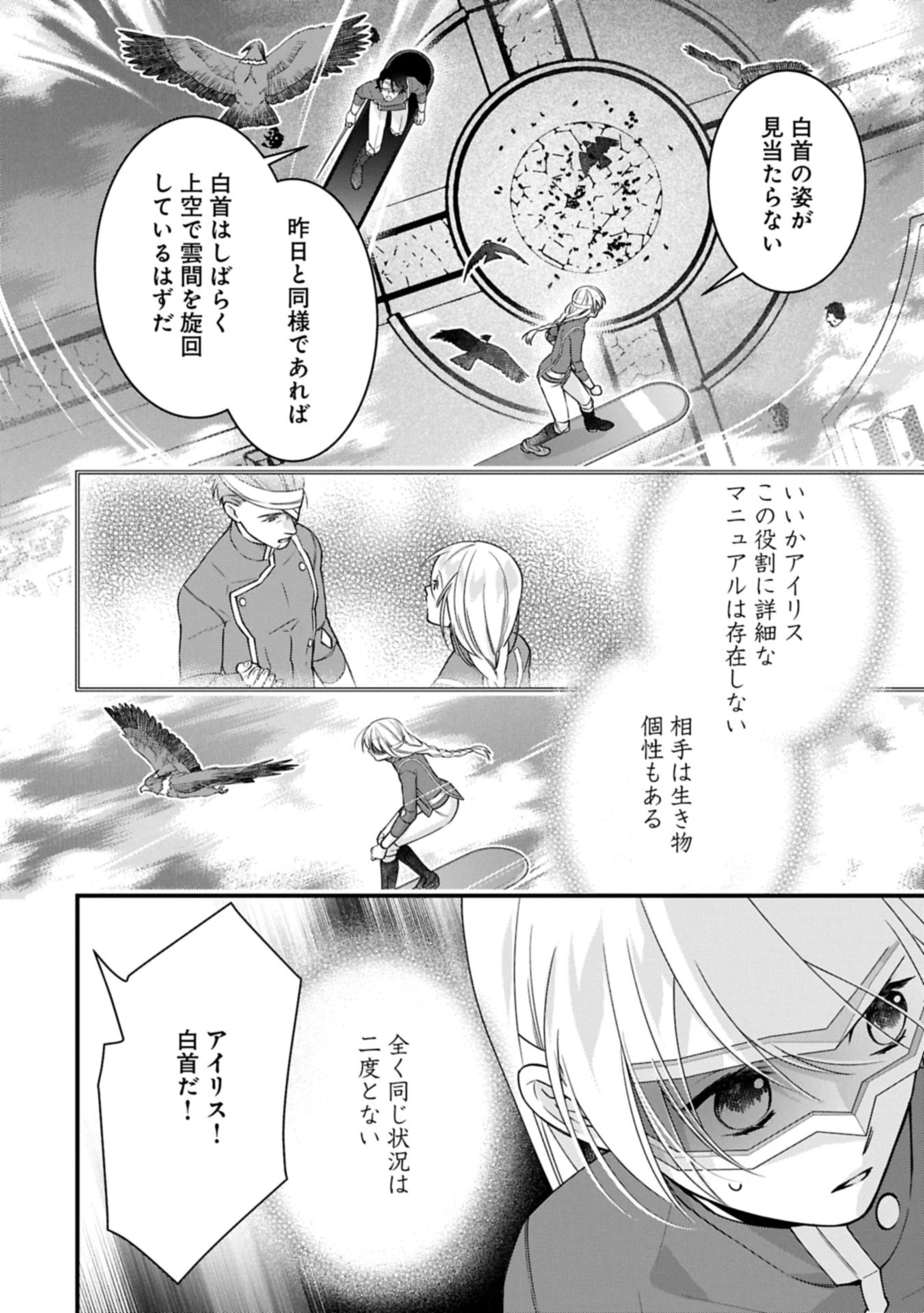 王空騎士団と救国の少女～空を飛ぶ少女アイリスの物語～ 第12.1話 - 16