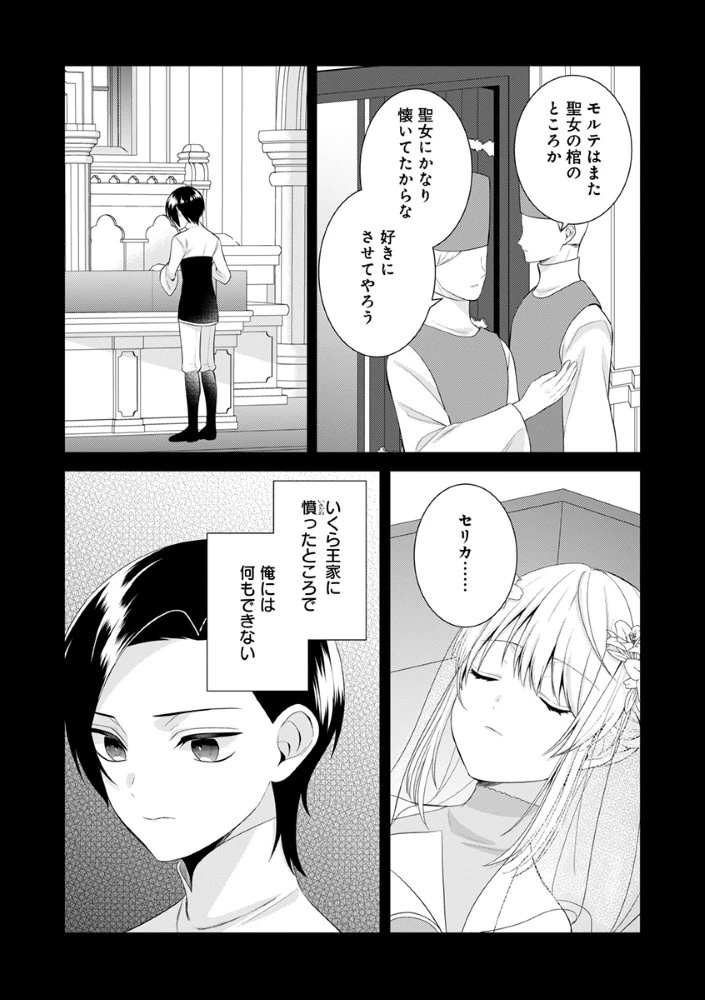 最恐魔法使いの愛が一途すぎる 封印された元聖女は禁忌の愛でお目覚めです 第3話 - 12