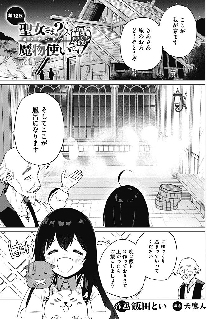 聖女さま？いいえ、通りすがりの魔物使いです！～絶対無敵の聖女はモフモフと旅をする～ 第12.1話 - 1