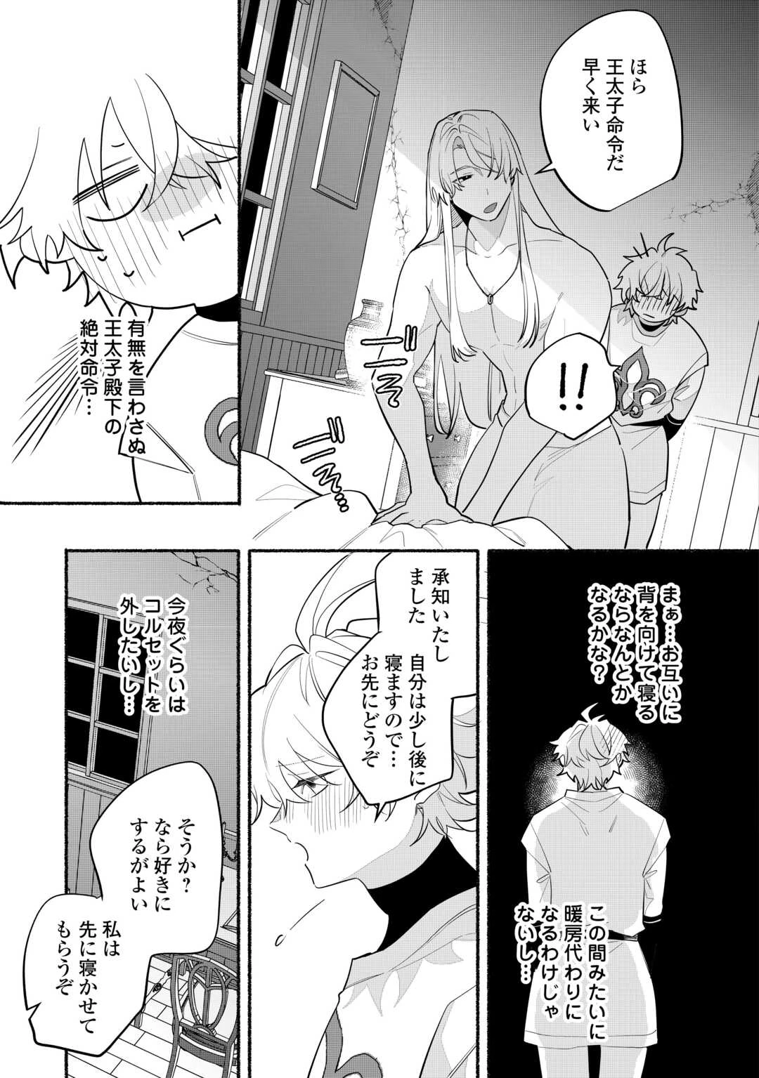 男装騎士は王太子のお気に入り 第9話 - 17