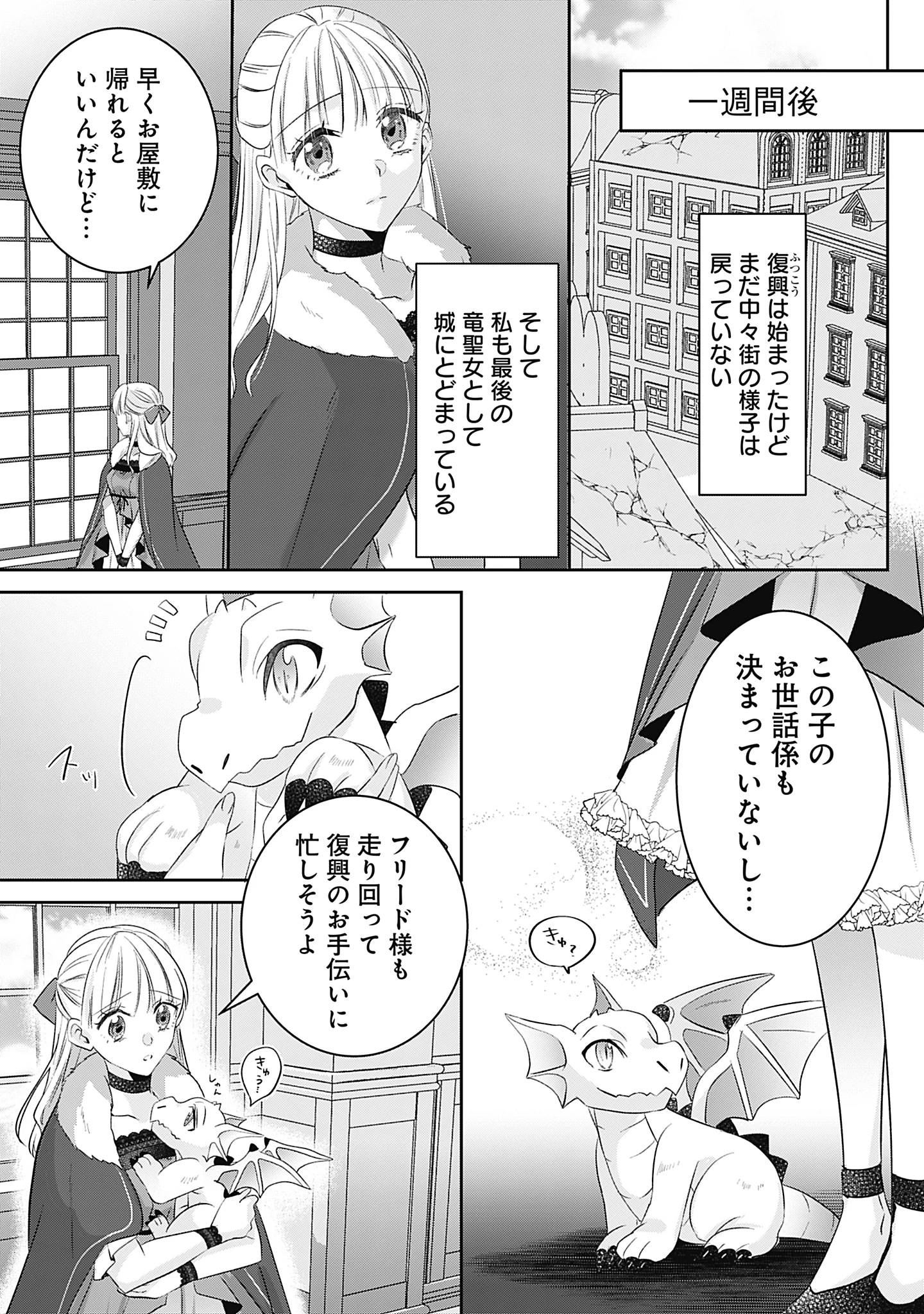 籠のなかの竜聖女 -虐げられた伯爵令嬢は、今日も溺愛されています- 第11話 - 21