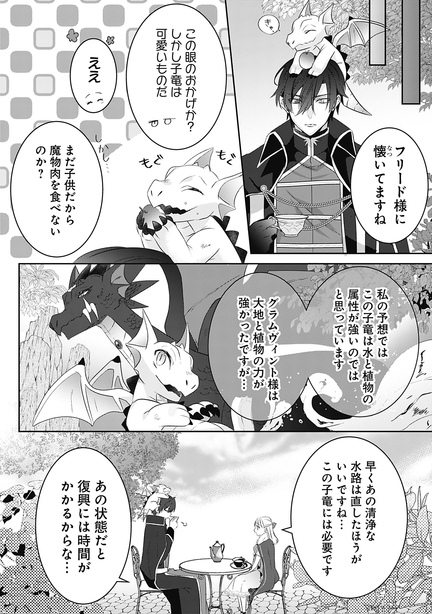 籠のなかの竜聖女 -虐げられた伯爵令嬢は、今日も溺愛されています- 第11話 - 24