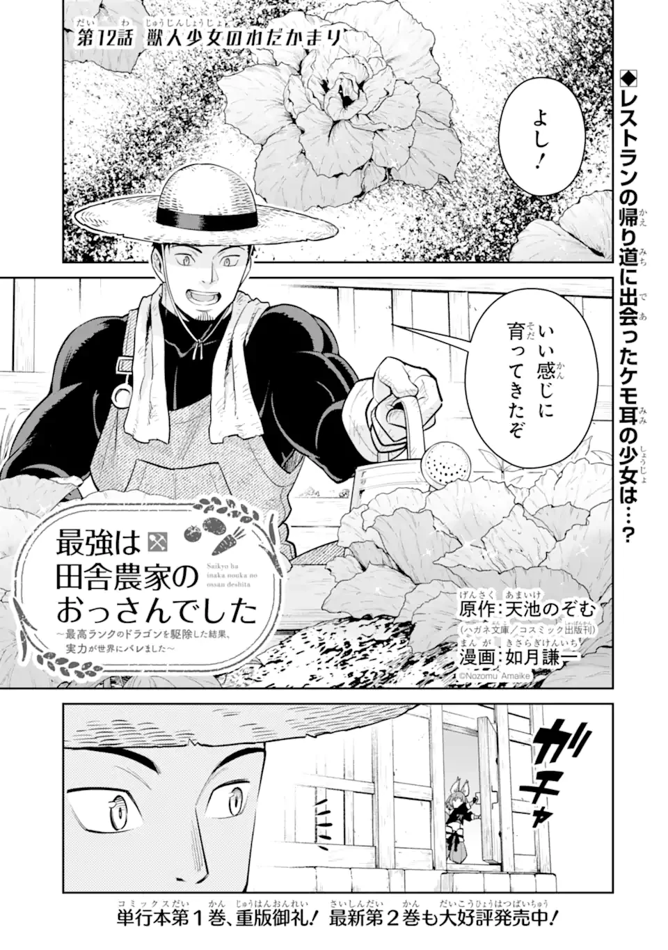 最強は田舎農家のおっさんでした～最高ランクのドラゴンを駆除した結果、実力が世界にバレました～ 第12.1話 - 1