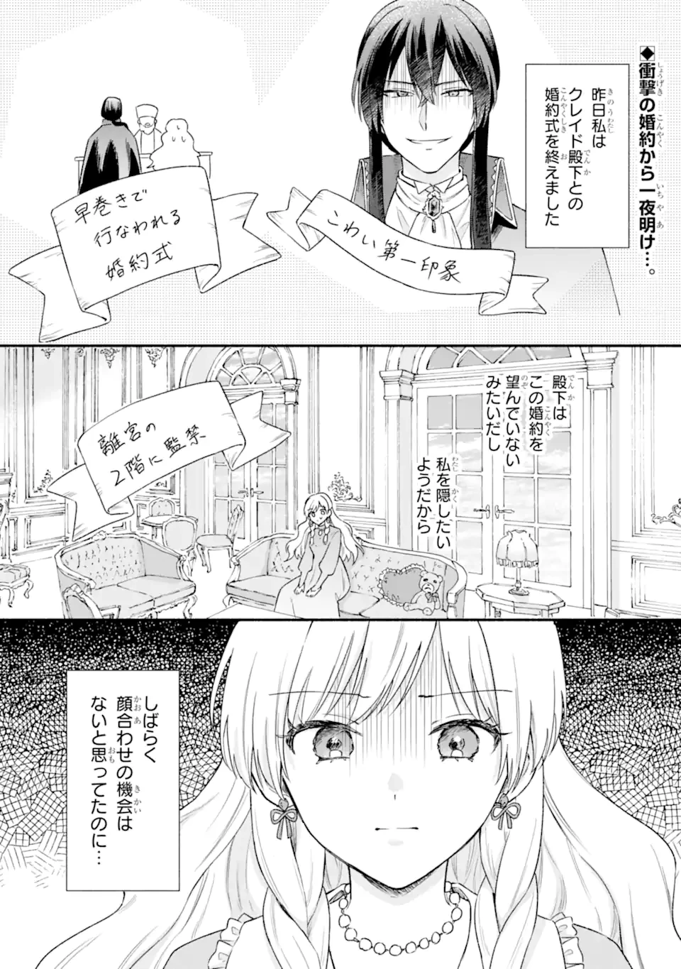 婚約したら「君は何もしなくていい」と言われました 殿下の溺愛はわかりにくい! 第2話 - 1