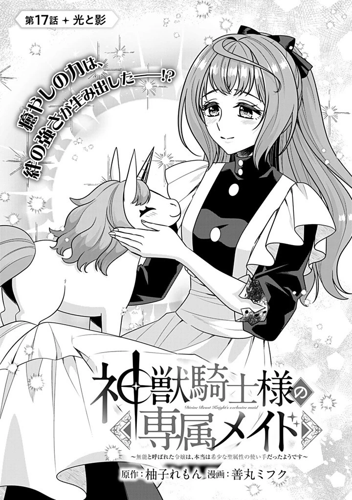 神獣騎士様の専属メイド 神獣騎士様の専属メイド 第17.1話 - 1