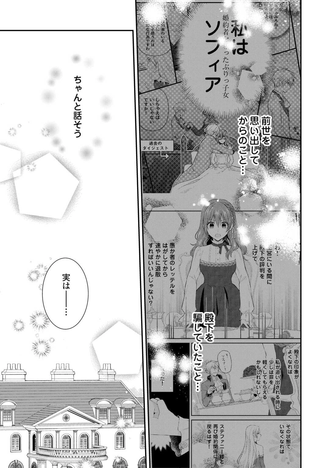 うそっ、侯爵令嬢を押し退けて王子の婚約者(仮)になった女に転生？―しかも今日から王妃教育ですって？― 第17話 - 15
