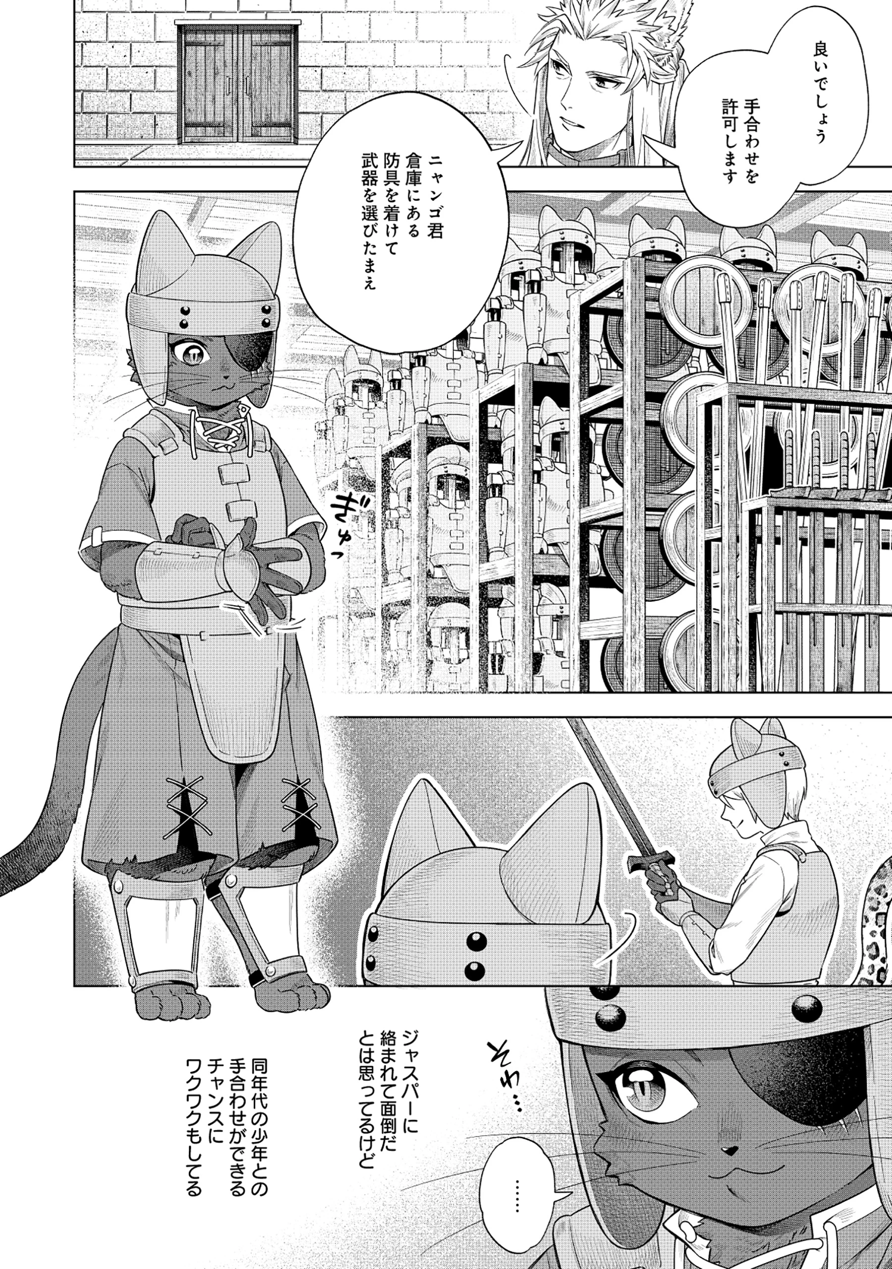 黒猫ニャンゴの冒険リブート レア属性を引き当てたので、気ままな冒険者を目指します 第4.1話 - 6