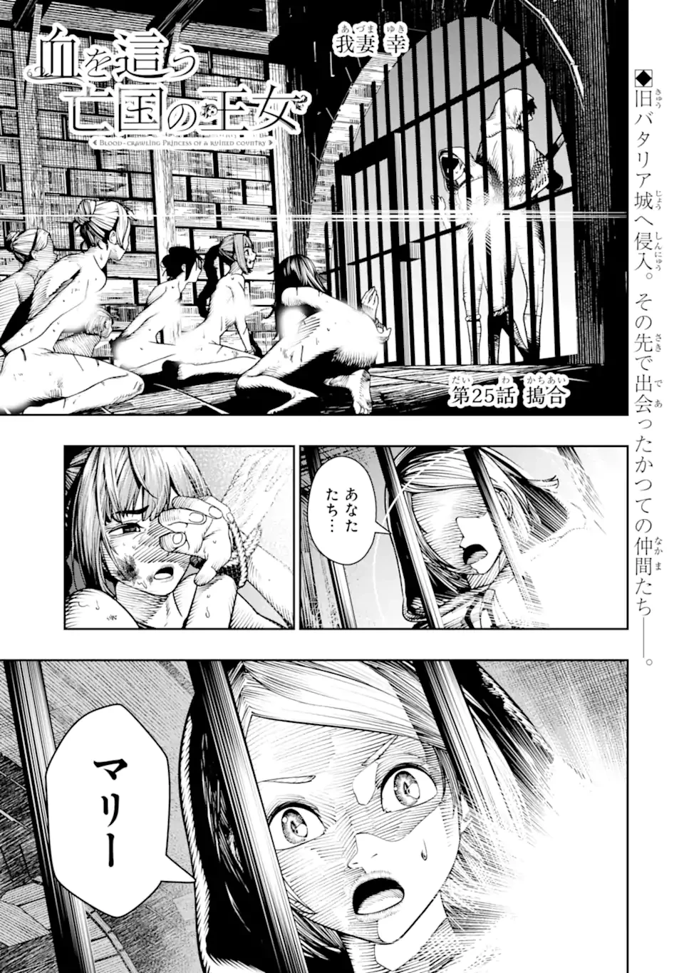 血を這う亡国の王女 第25.1話 - 1