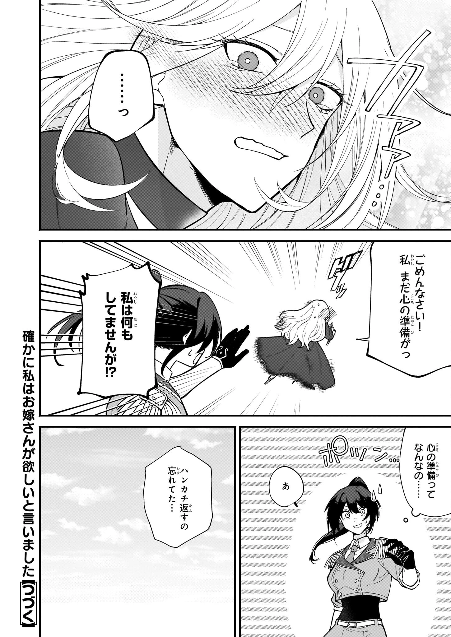 確かに私は、お嫁さんが欲しいと言いました。　～女装の王子様はお断り！～ 第1話 - 33